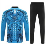 SSC Napoli Sweatshirt Za Trening Četvrt-Zip 2025-26 Plava
